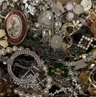 Vintage & Modern Some Signed Costume Jewelry Lot Full Small Priority Box # 41