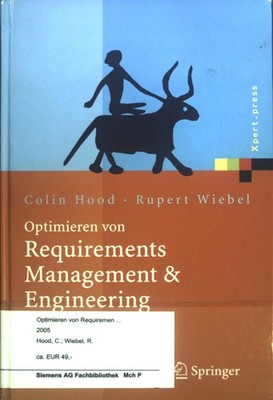 Optimieren von Requirements Management & Engineering; mit dem HOOD Capability Mo