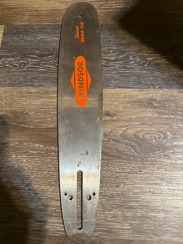 NOS vintage Windsor 15” dura tip chainsaw bar VINTAGE CHAINSAW | eBay