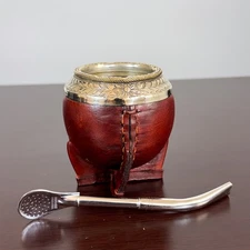 Taza/Mate Torpedo Gourd High Quality + Straw