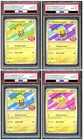 PSA 10 Pikachu Batik Promo 101/SV-P 154/SV-P 155/SV-P 190/SV-P Indonesia Pokemon