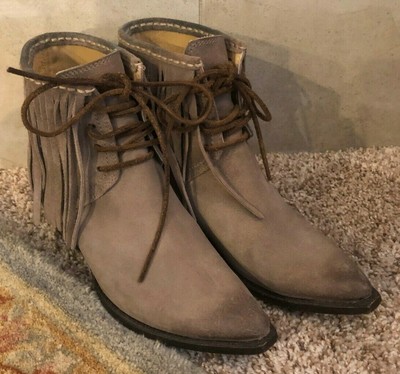frye fringe boots