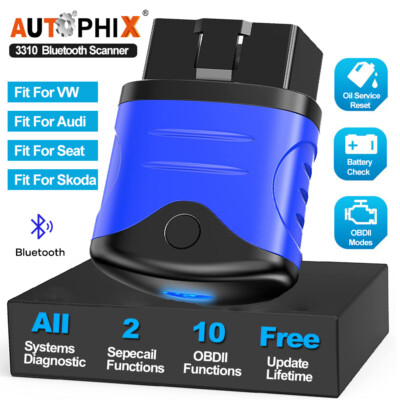 Automotive OBD2 Scanner Diagnostic Code Reader All System Engine SRS Oil Reset 