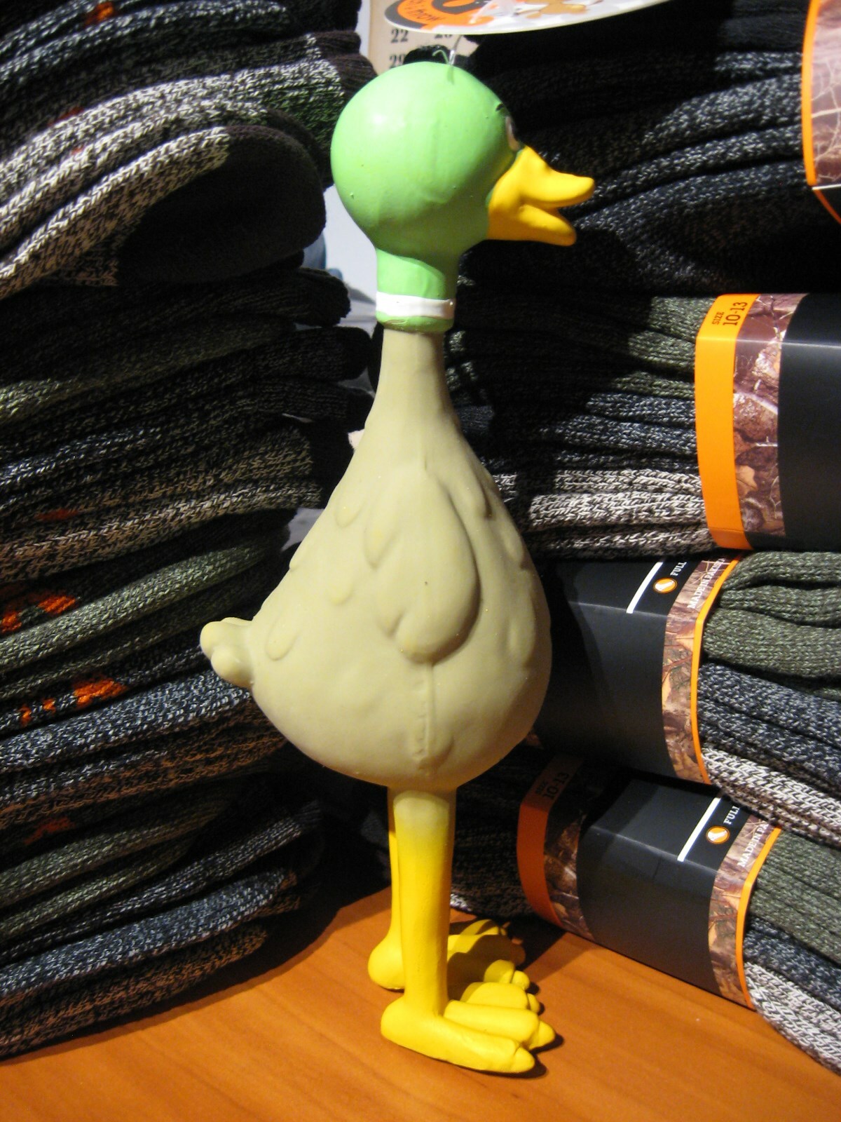 rubber duck dog toy that quacks