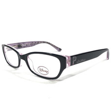 Disney Kids Eyeglasses Frames 3E 2004 1435 Black Purple Cat Eye 45-15-125