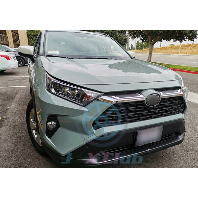 For Toyota 2019-25 RAV4 LE XLE Hybrid ABS Chrome Front Center Mesh