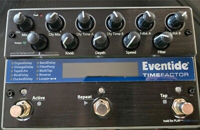 Eventide Time Factor Twin Delay Stompbox w/ Looper