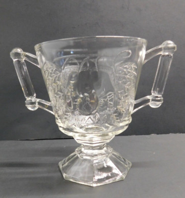 Jesnette Baltimore Pear Clear Open Sugar Bowl