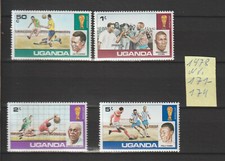 Uganda:Nr.171-174Satz postfrisch Fußball WM 1978 in Argentinien