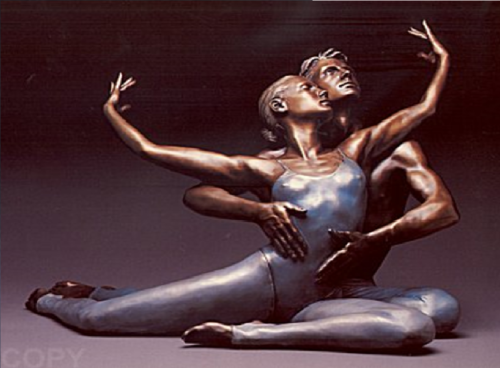 "Escultura de bronce ""Forever"" de Ramon Parmenter       - Imagen 1 de 1