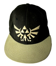 Legend of Zelda Nintendo 2011 Baseball Cap Black Gray Embroidered Logo One Size