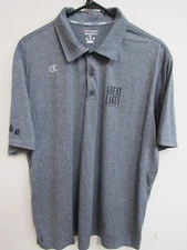 Great Lakes Brewing Champion Performance Vapor Short-Sleeve Gray Polo Shirt XL