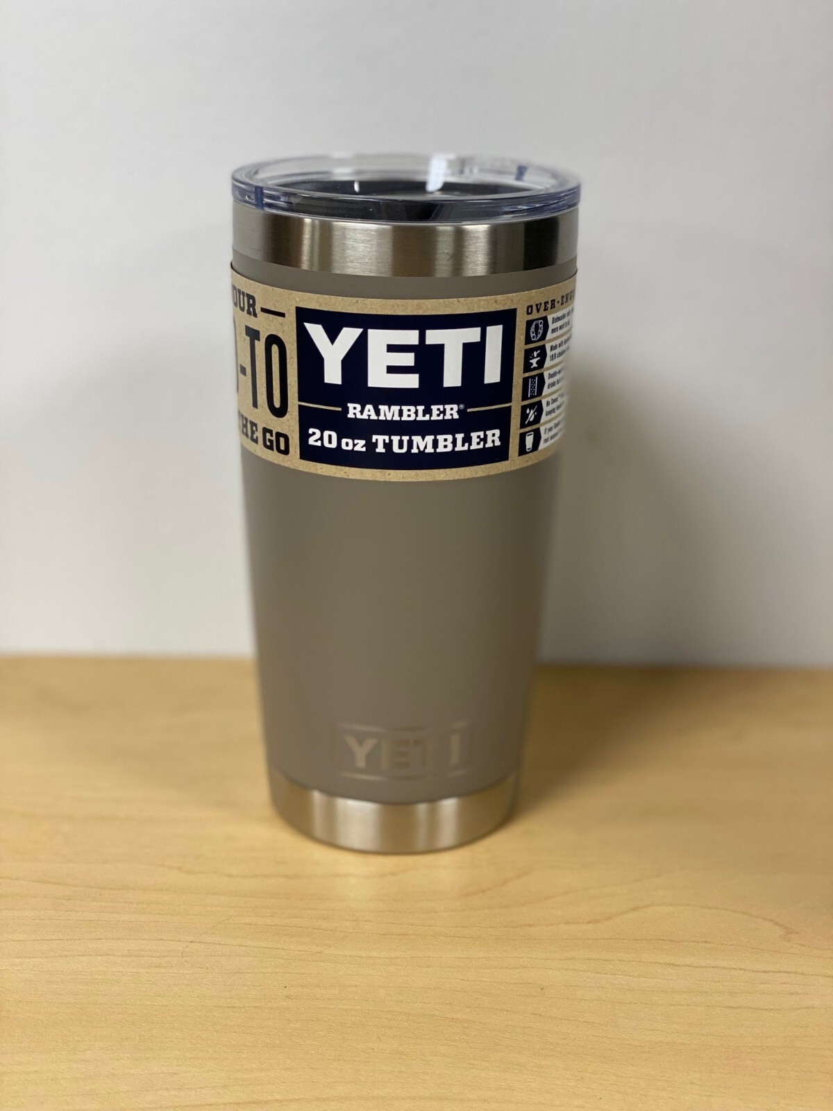 Yeti Rambler 20 oz Tumbler - SharptailTaupe