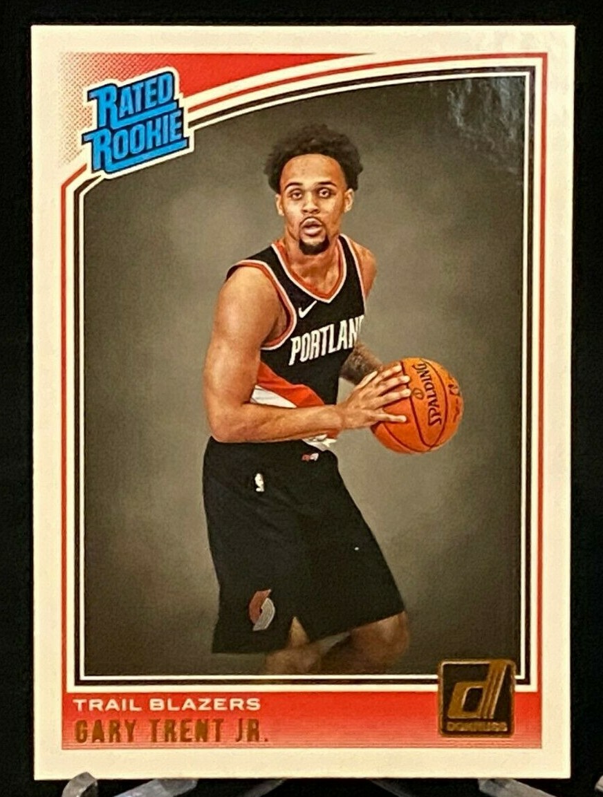 2018-19 Donruss Rated Rookie #199 Gary Trent Jr. Portland Trail Blazers