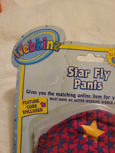Webkinz Clothing Star Fly Pants With Online Code From Ganz Plush - Picture 4 of 6