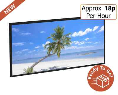 750W Smart Picture Panel Palm App Steuerung Thermostat IR Durchlauferhitzer Elektro