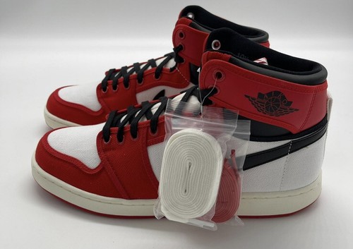 Jordan 1 Retro AJKO Chicago 2021 Sz 10 Men DA9089 100 White/University Red - Picture 5 of 9