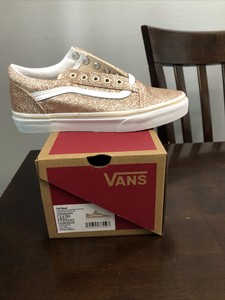 red glitter vans ebay