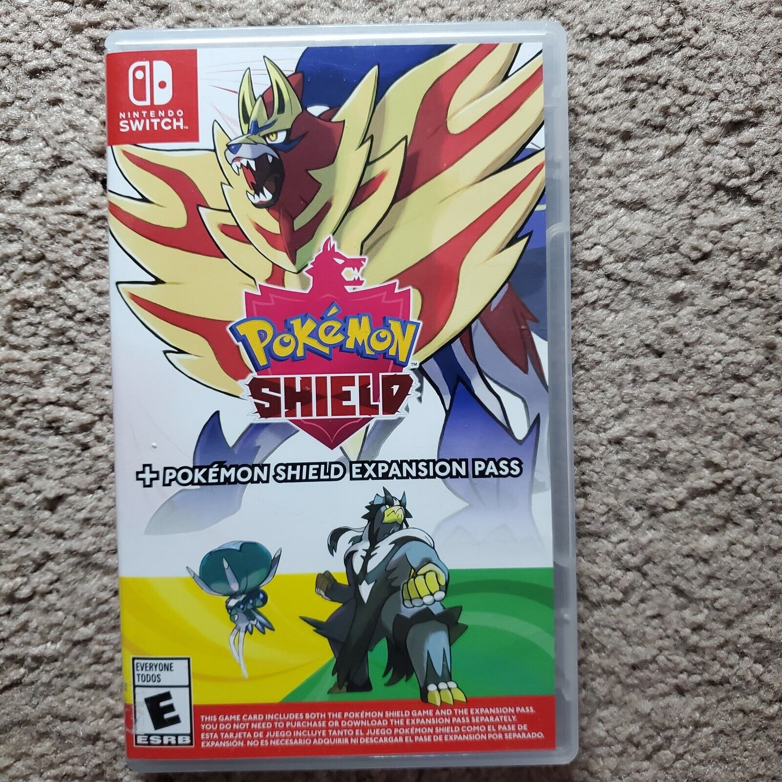 Pokemon Shield with Expansion Pass (Nintendo Switch) BRAND NEW / Region  Free 45496597214