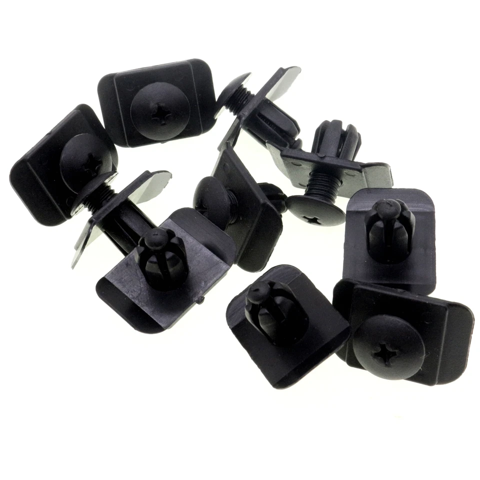 Juego de 20 clips de sujeción de retención tipo empuje para cubierta de parachoques y guía de aire para Mazda Foto 2 de 4