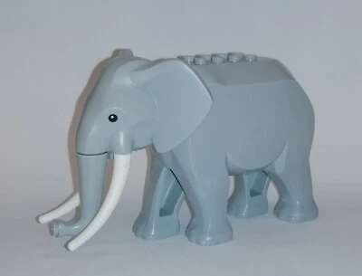 LEGO Dschungel - Großer Elefant - Minifigur Elephant Safari Jungle 60302 60307 - Bild 1 von 4