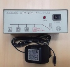 VINTAGE-Analogue Monitor Splitter, PCT 180711 Multiple Video Splitter- Testing