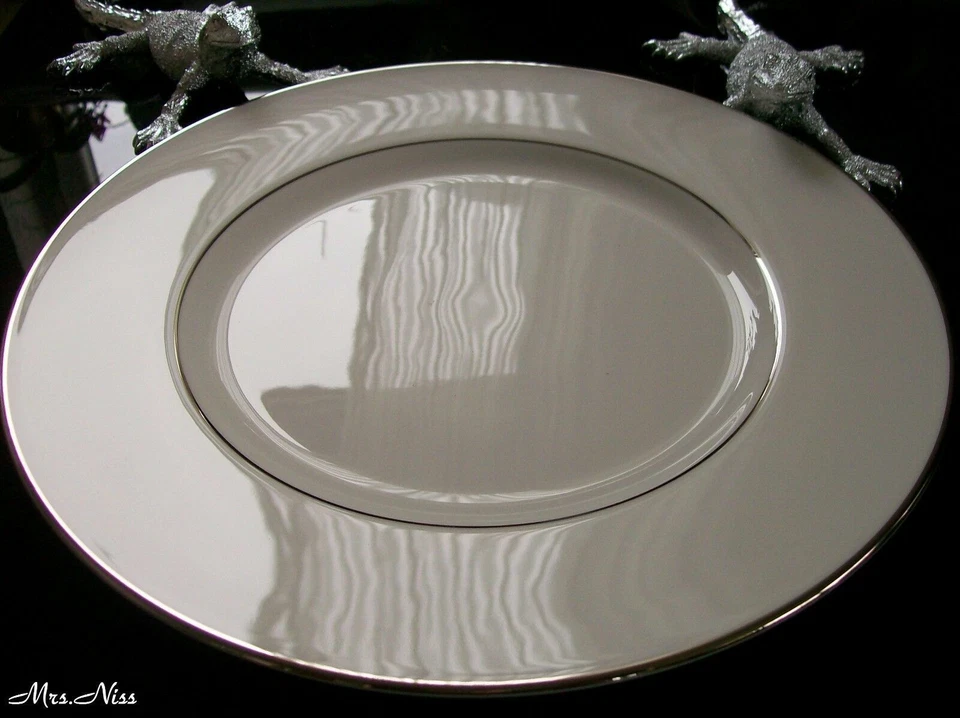 Rosenthal Curve Silver Curve Premium 2 x Platzteller 31 cm ***1 A Neuware***