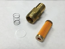 ROCHESTER QUADRAJET DUALJET CARBURETOR LONG FUEL INLET FITTING FILTER SPRING