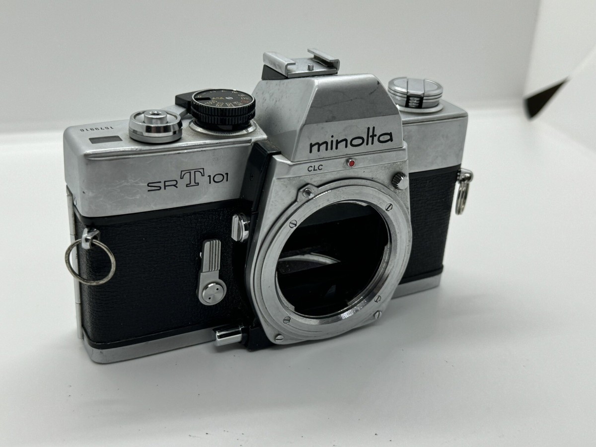 Minolta SRT 101 35mm Film Camera Body Only U Tested Read 