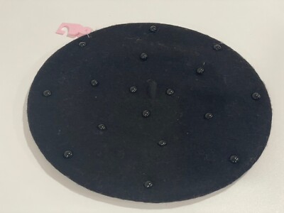 KATE SPADE NEW YORK Diamante Imitation Pearl Wool Beret  display picture 1