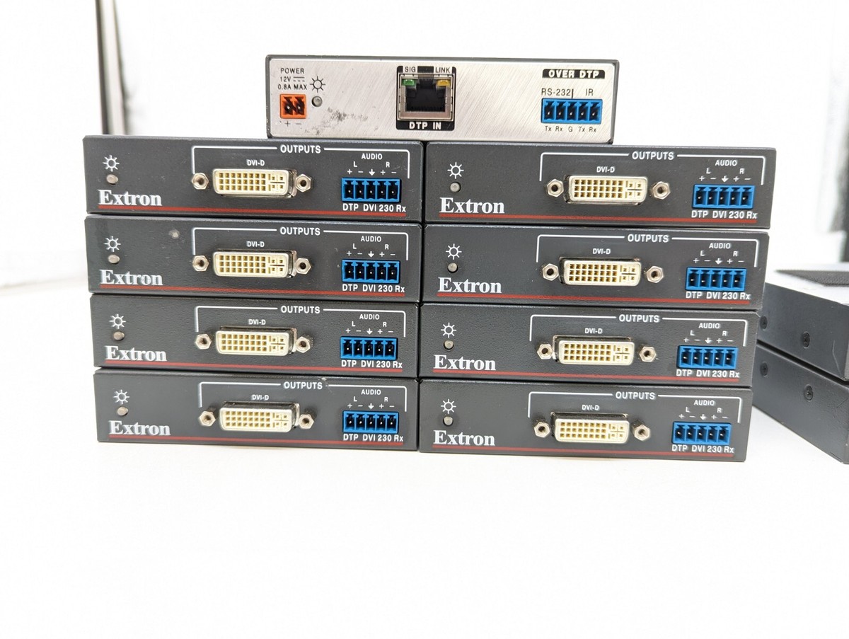Extron DTP DVI 4K 230 Rx Transmitter - Lot of 13 | eBay