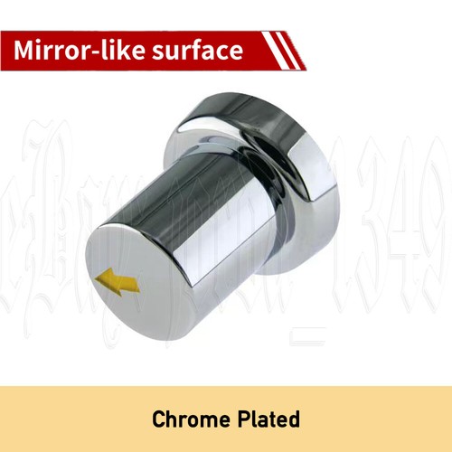 20PCS X 33mm Safety Arrow Chrome ABS Wheel Nut Covers Caps For Trucks Bus Chrome - Picture 4 of 12