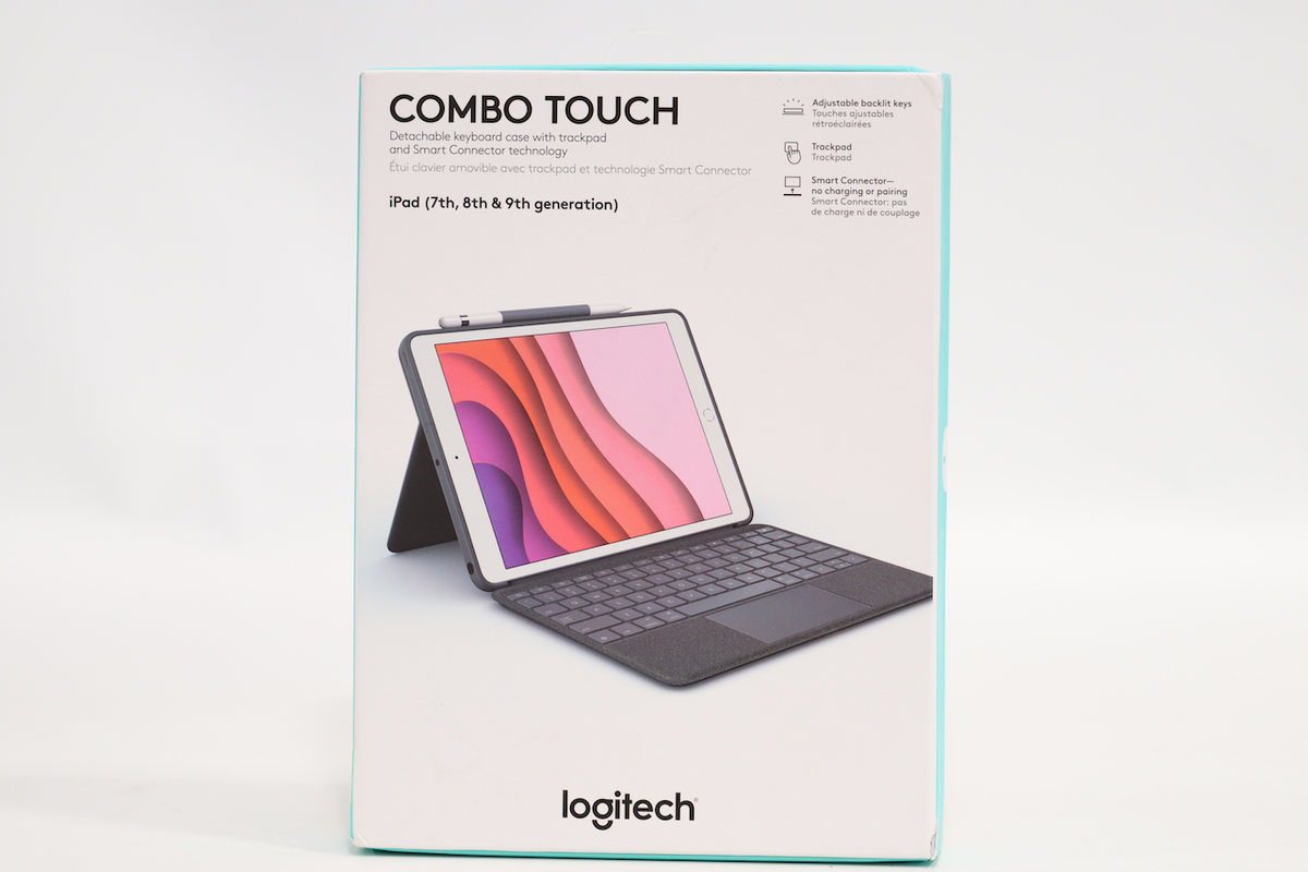 Logitech - Combo Touch Keyboard Folio for Apple iPad 10.2