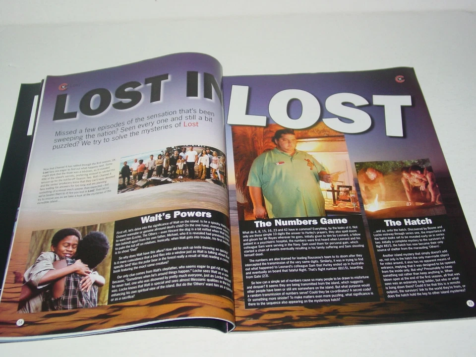 Cult Times Special #37 Magazine 2006  Lost TV Show Stranded  X-Files Sci-Fi Foto 4 de 4