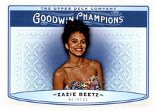 2019 Upper Deck Goodwin Champions #57 Zazie Beetz