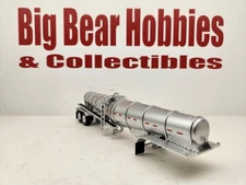 New 1/64 DCP/FG Silver Tandem Axle Polar Deep Drop Tanker Trailer