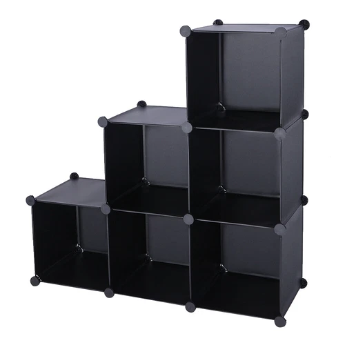 6-Cube Closet Organizer Storage Shelves Cubes Organizer DIY Closet Cabinet New - Picture 11 of 15