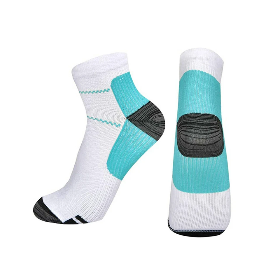 3 Pairs of Sports Socks Ankle Compression Support Socks Pain Relief Anti-odour - Image 2 of 4