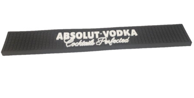 Absolut Vodka Cocktails Perfected Bar Mat 20.5'' x 3.5''