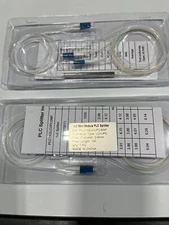 1x2 PLC Fiber Optic Splitter, 1 Meter 900um LC/UPC Singlemode, 10 Units Per Pack