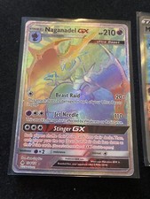 Pokemon Card - Naganadel GX (Rainbow) - SM - Forbidden Light 134/131 Secret Rare on eBay