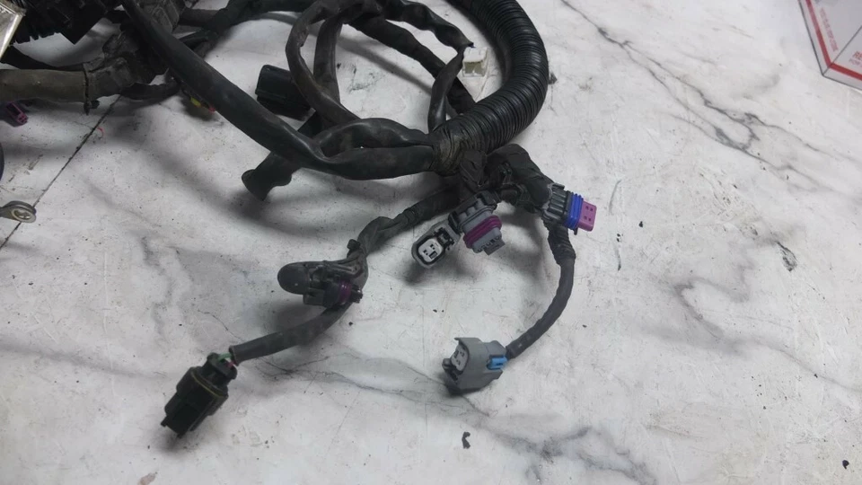 14 Harley Davidson FXDL Dyna Low Rider Wire Wiring Harness Loom - Image 2 of 4