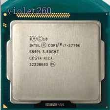 Intel Core i7-3770K 3.5GHz LGA1155 SR0PL 4Core 8M Cach 5 GT/s DMI CPU Processor