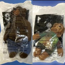 2 Disney Country Bears plush Happy meal Toys 2001 unopened McDonalds 8 1