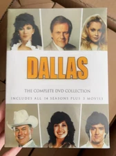 Dallas The Complete Seasons 1-14 (DVD, 2011, 55-Disc Set) Regon 1