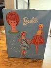 Vintage 1960's Mattel Barbie Francie Dolls Carrying Case Outfits Accessories