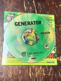 SEGA Dreamcast Generator Vol 2 Demo Disc Sonic Adventure Fur Fighters & More