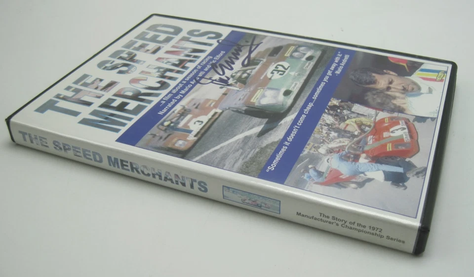 The Speed Merchants DVD  Formula 1 Racing Mario Andretti SIGNED by Vic Elford - Image 4 of 4