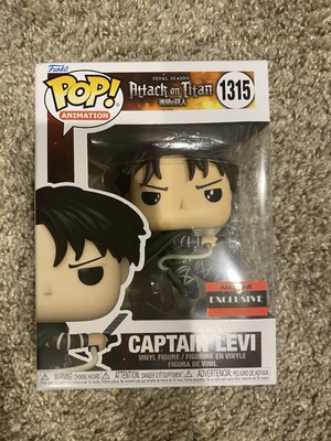 Funko Pop! Vinyl: Attack on Titan - Captain Levi - AAA Anime (Exclusive) #1315