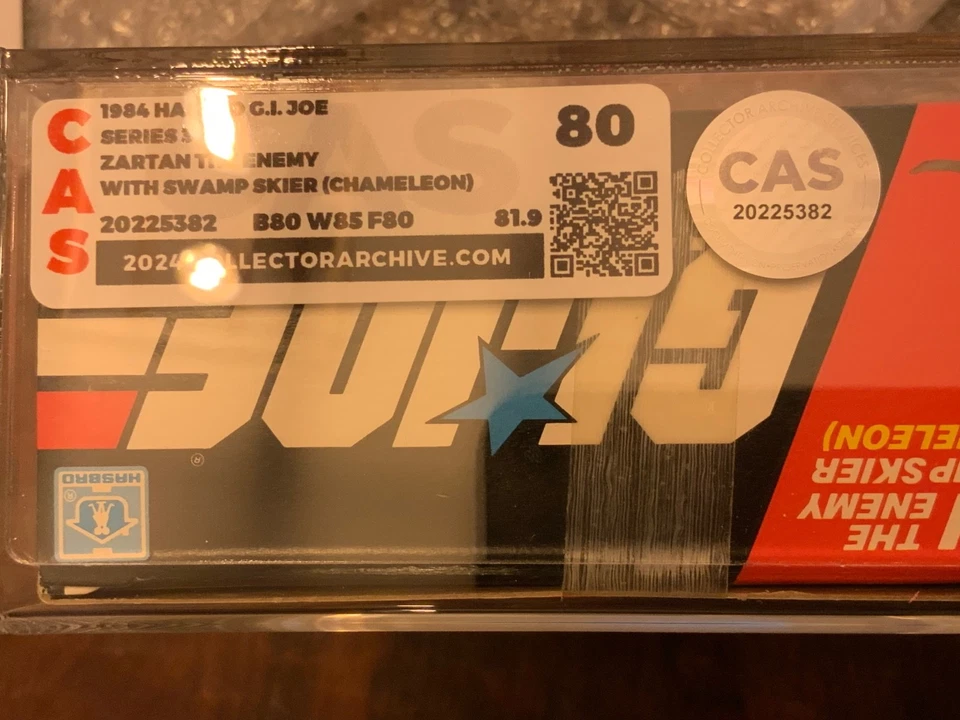 ZARTAN con Swamp Skier 1984 G.I. Joe CAS 80 (B80 W85 F80) ¡Bonita cinta sellada!! Foto 2 de 4